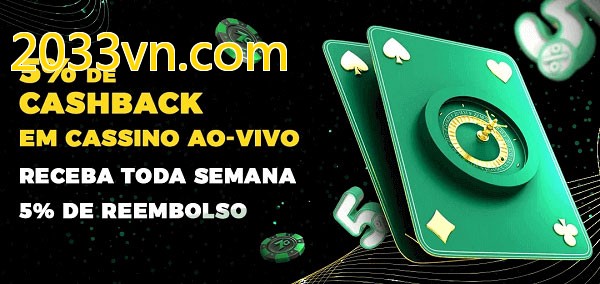 Promoções do cassino ao Vivo 2033vn.com